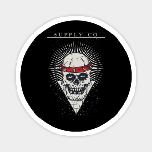 Skull Vintage Magnet